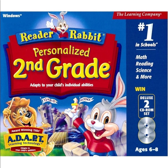 Reader Rabbit 2nd Grade CD Rom - Picture 3 of 8